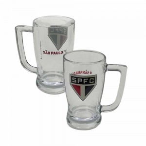 CANECA MODELO SÃO PAULO EM VIDRO 340ML REF: 5901036 CANECA MODELO SÃO PAULO EM VIDRO 340ML REF: 5901036