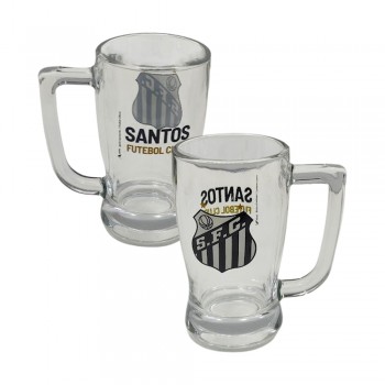 CANECA MODELO SANTOS EM VIDRO 340ML REF: 5901037 CANECA MODELO SANTOS EM VIDRO 340ML REF: 5901037