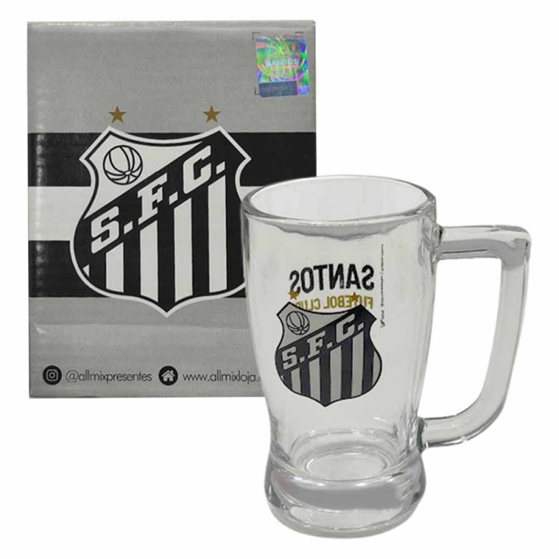 CANECA MODELO SANTOS EM VIDRO 340ML REF: 5901037