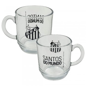 CANECA ASPEN MODELO SANTOS EM VIDRO 300ML REF: 590937