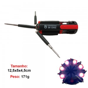 KIT CHAVE E PHILIPS LANTERNA REF: F2-895 KIT CHAVE E PHILIPS LANTERNA REF: F2-895