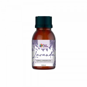 ESSÊNCIA PARA UMIDIFICADOR ELÉTRICO HIDROSSOLÚVEL LAVANDA 100ML REF: 5939516