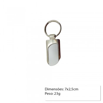 CHAVEIRO EM METAL. TAM:7x2.5 REF:63369