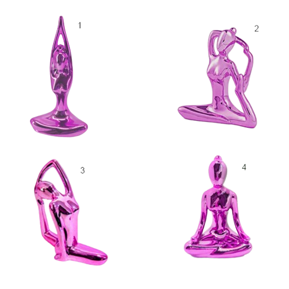 ENFEITE PORCELANA YOGA REF: TCMC-25