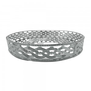 BANDEIJA DE METAL ESPELHADO