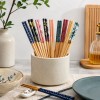 KIT COM 5 PARES DE HASHI DE MADEIRA REF: 90316 KIT COM 5 PARES DE HASHI DE MADEIRA REF: 90316