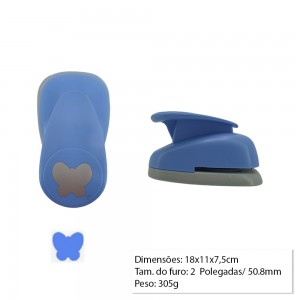 PERFURADOR P/PAPEIS BUTTERFLY 1 REF:HCP-120-035