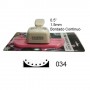 FURADOR 0.5" (1.5MM) COR: ROSA FURO: 034