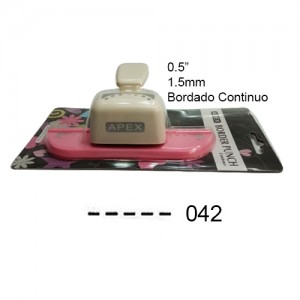 FURADOR 0.5" (1.5MM) COR: ROSA FURO: 042 FURADOR 0.5" (1.5MM) COR: ROSA FURO: 042
