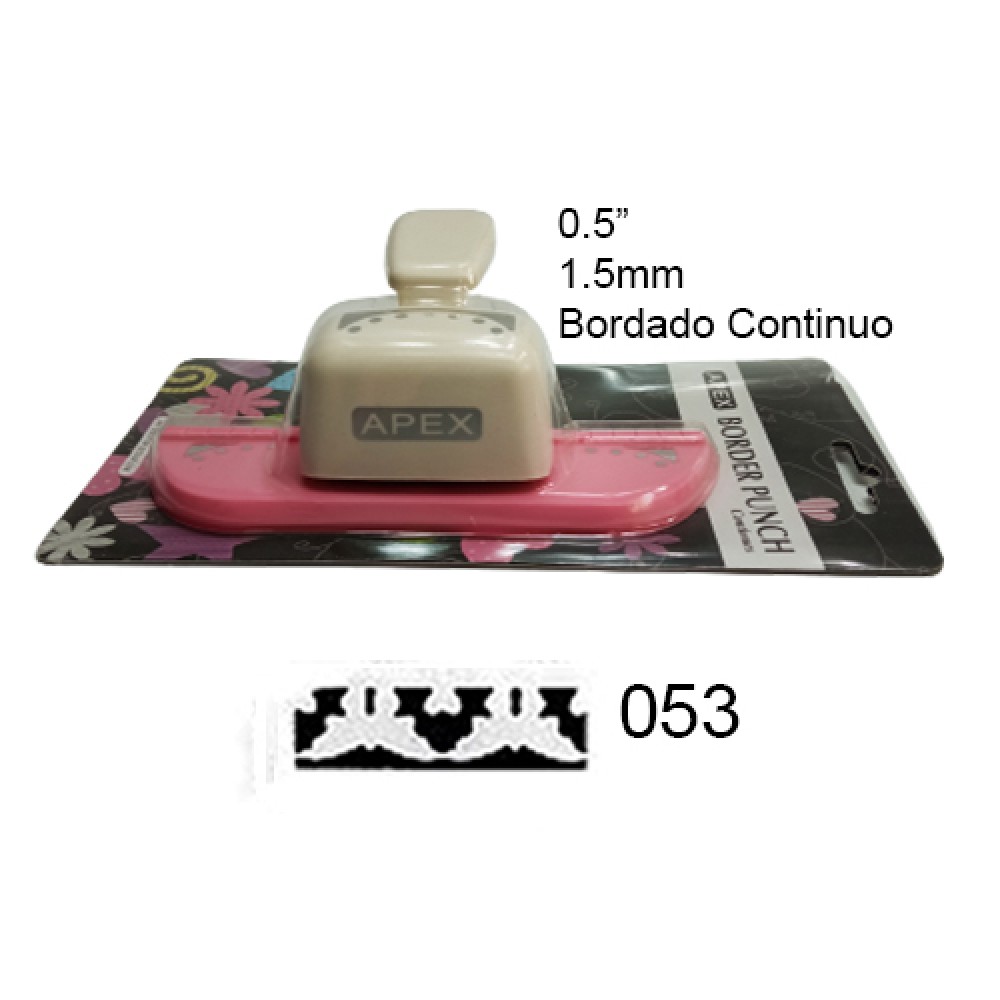 FURADOR 0.5" (1.5MM) COR: ROSA FURO: 053