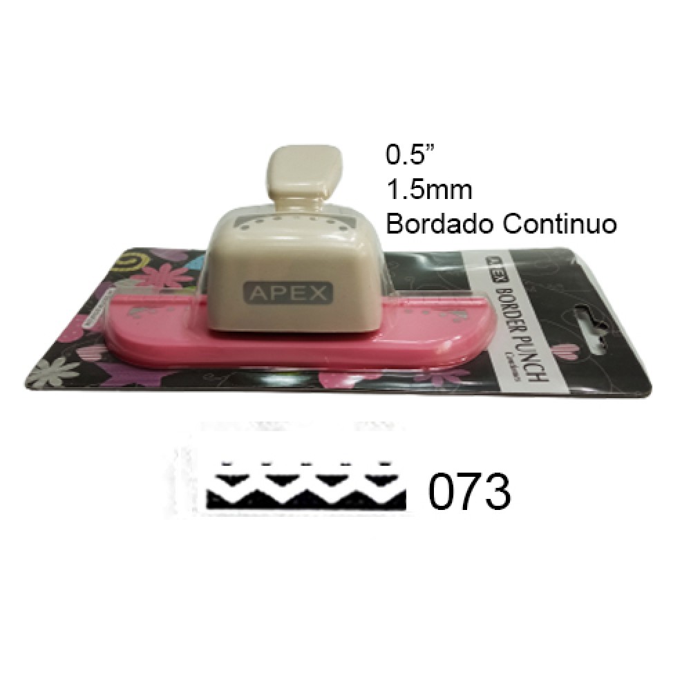 FURADOR 0.5" (1.5MM) COR: ROSA FURO: 073