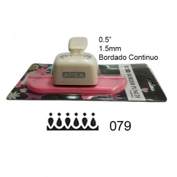 FURADOR 0.5" (1.5MM) COR: ROSA FURO: 079