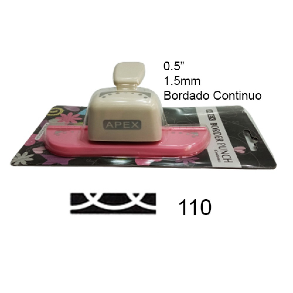 FURADOR 0.5" (1.5MM) COR: ROSA FURO: 110