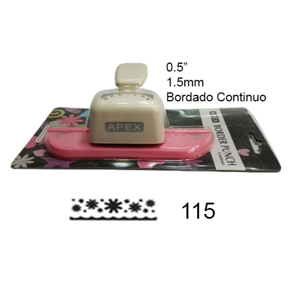 FURADOR 0.5" (1.5MM) COR: ROSA FURO: 115