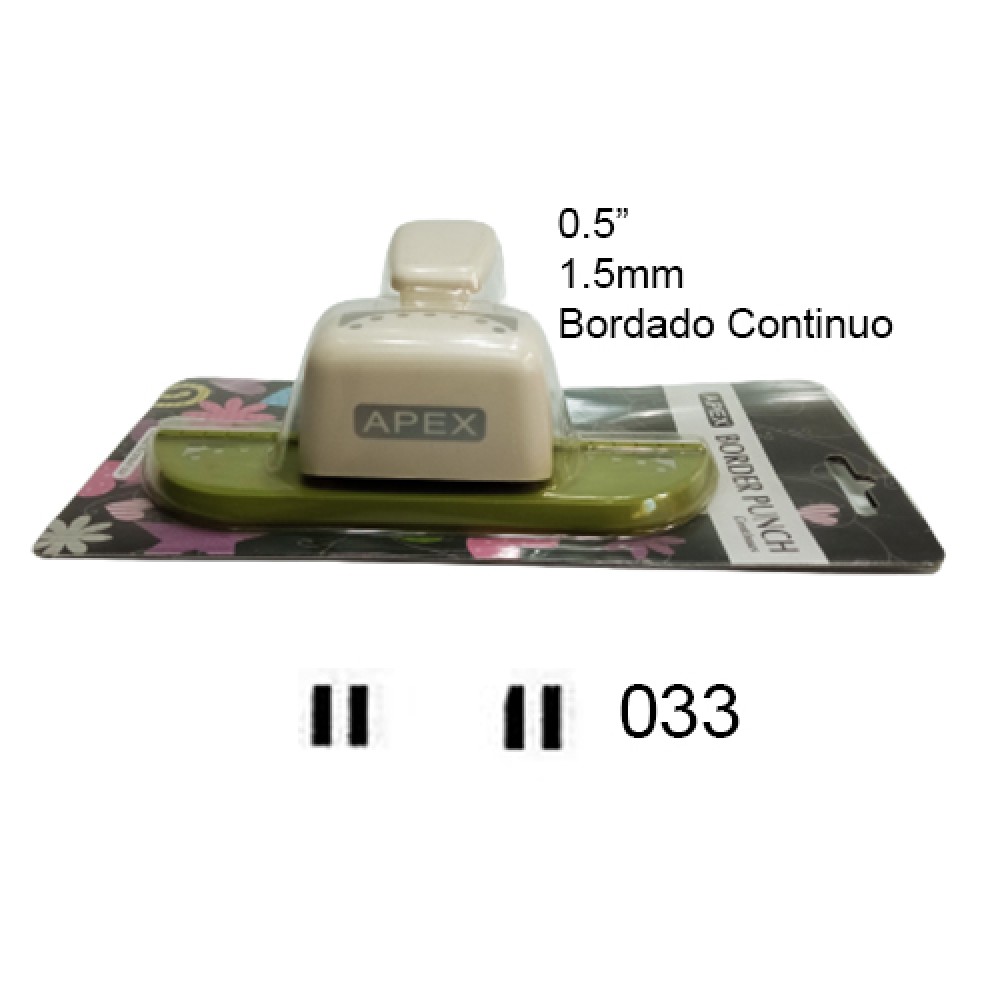 FURADOR 0.5" (1.5MM) COR: VERDE FURO: 033