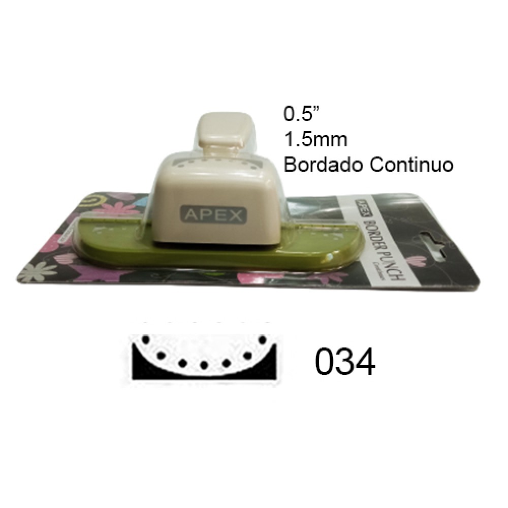 FURADOR 0.5" (1.5MM) COR: VERDE FURO: 034