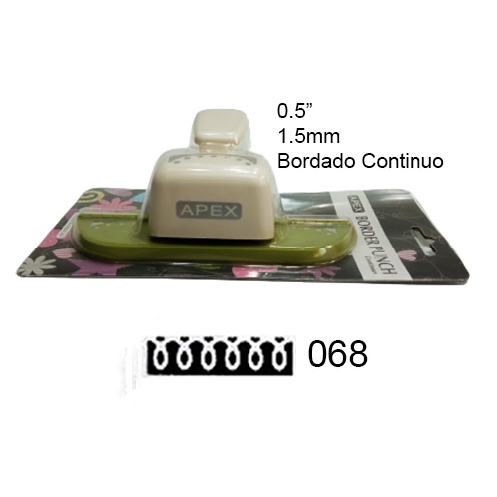 FURADOR 0.5" (1.5MM) COR: VERDE FURO: 068