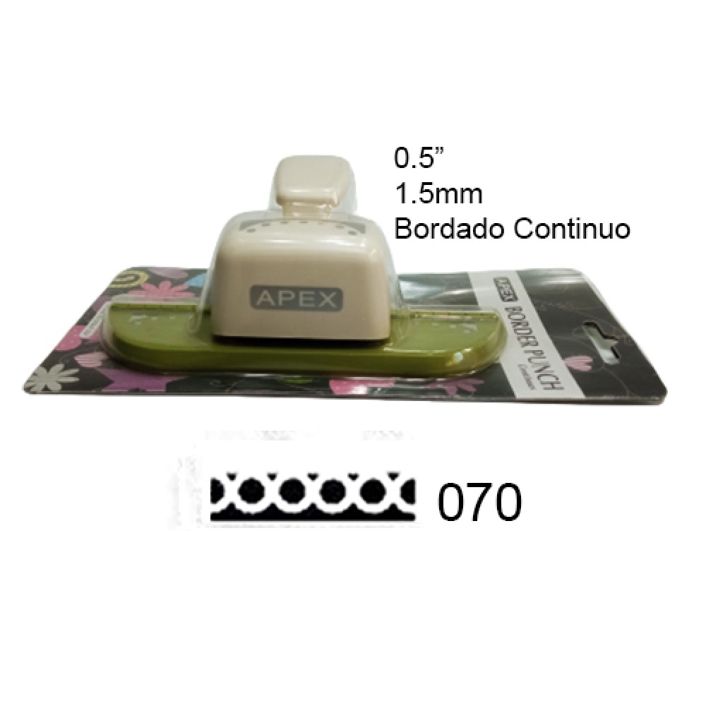 FURADOR 0.5" (1.5MM) COR: VERDE FURO: 070