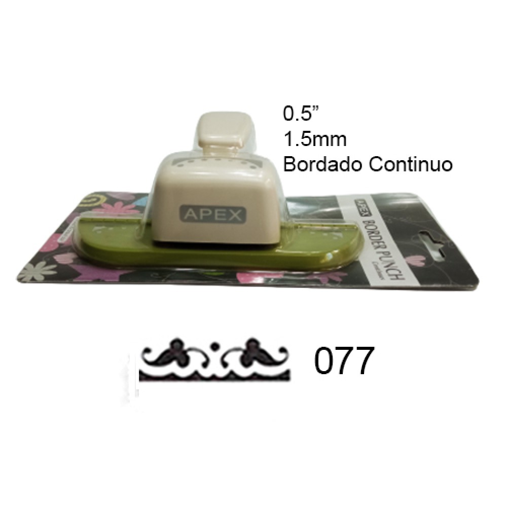 FURADOR 0.5" (1.5MM) COR: VERDE FURO: 077