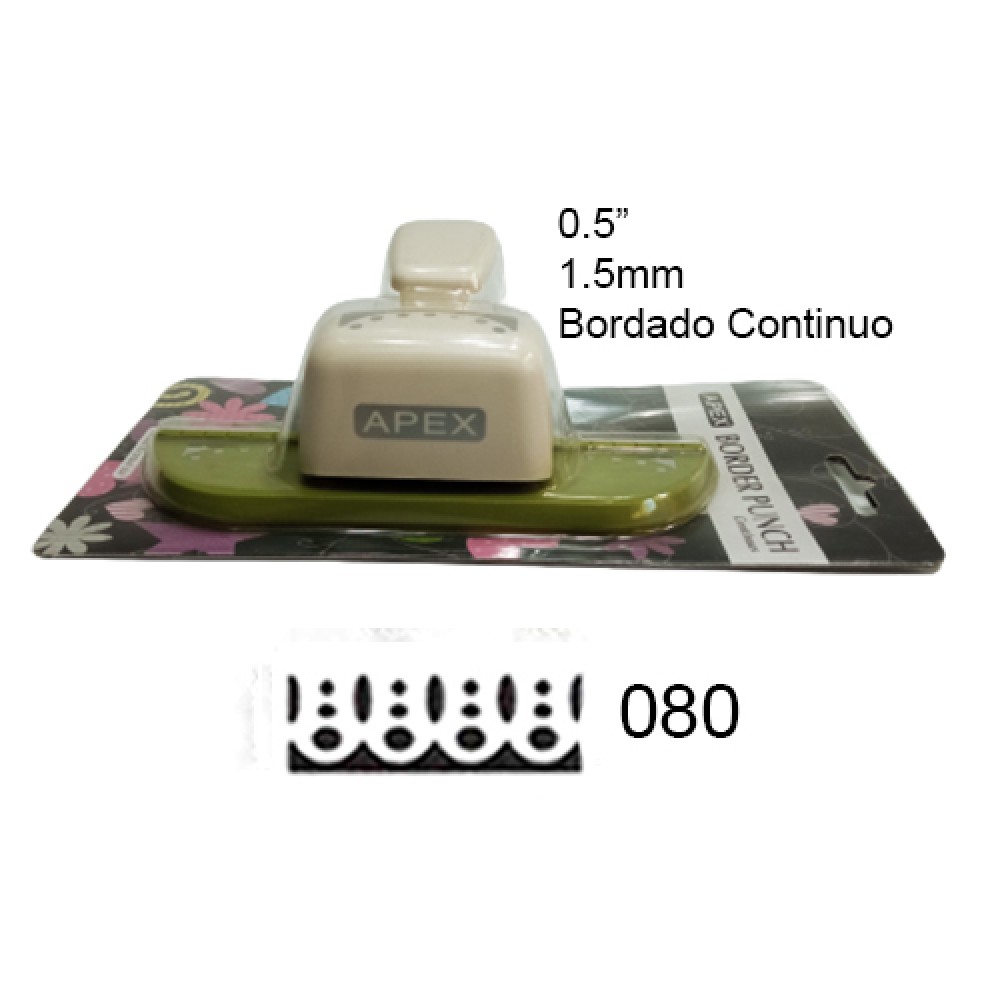 FURADOR 0.5" (1.5MM) COR: VERDE FURO: 080