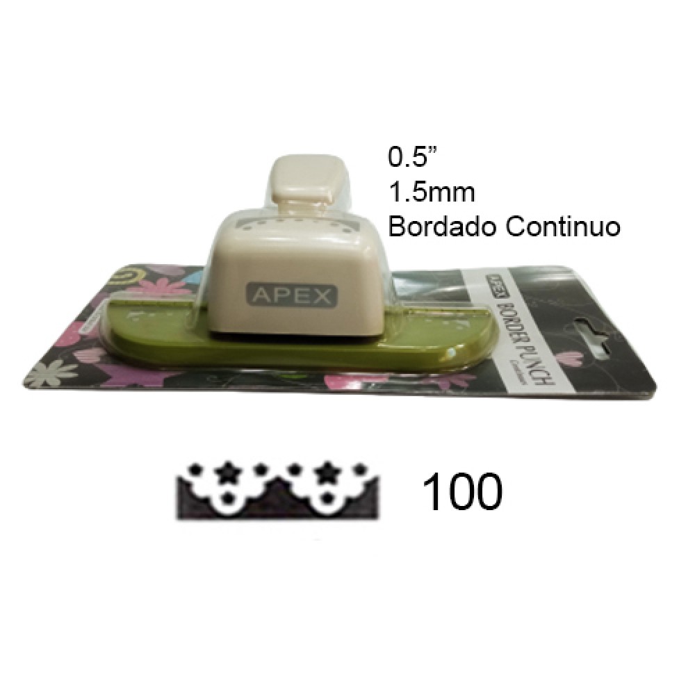 FURADOR 0.5" (1.5MM) COR: VERDE FURO: 100