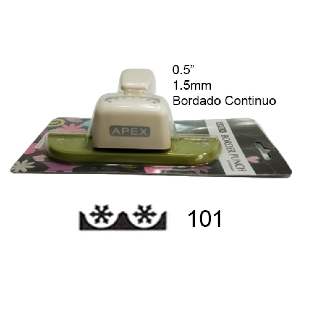 FURADOR 0.5" (1.5MM) COR: VERDE FURO: 101