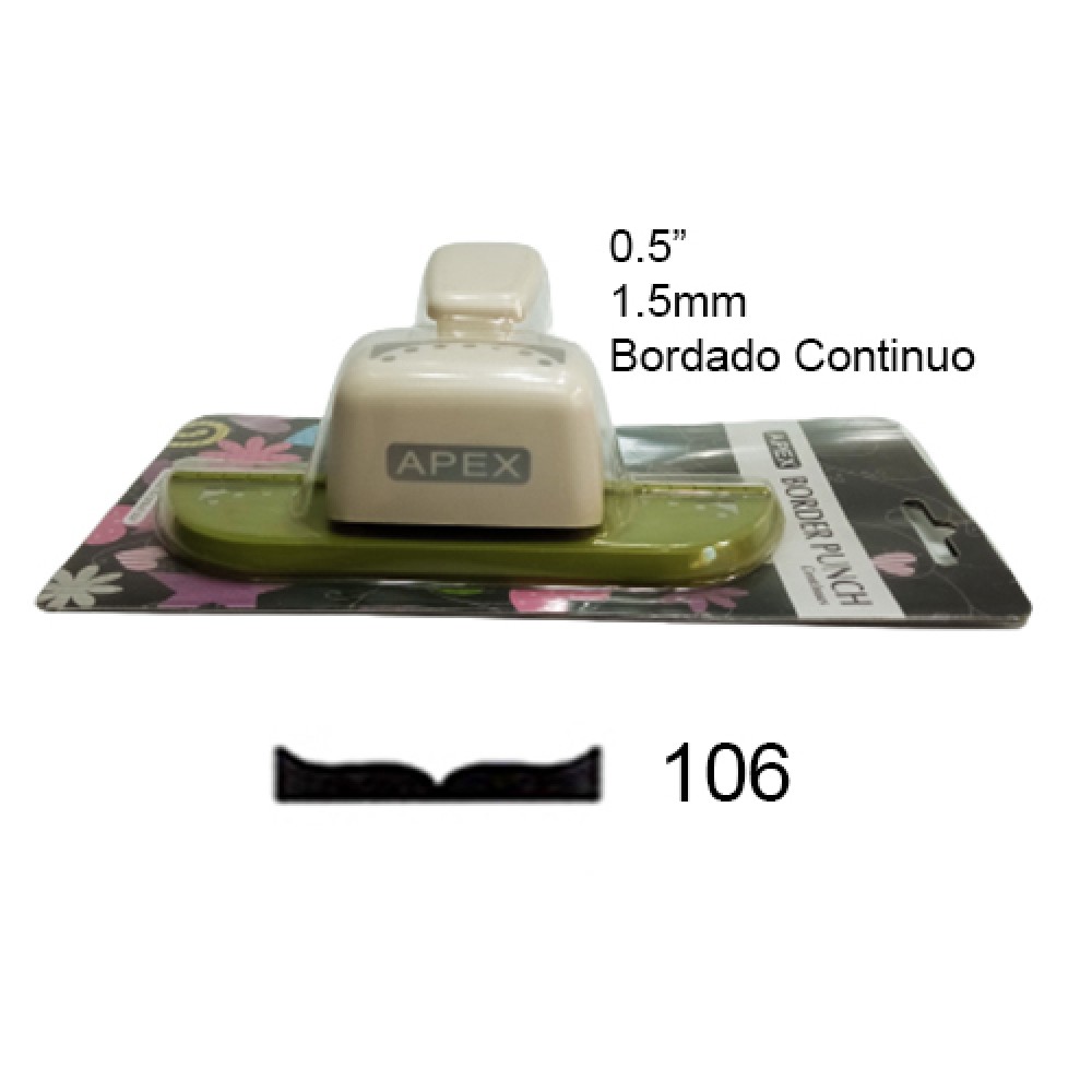 FURADOR 0.5" (1.5MM) COR: VERDE FURO: 106