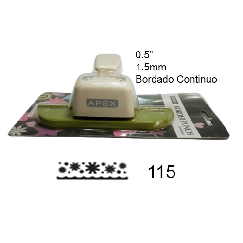 FURADOR 0.5" (1.5MM) COR: VERDE FURO: 115