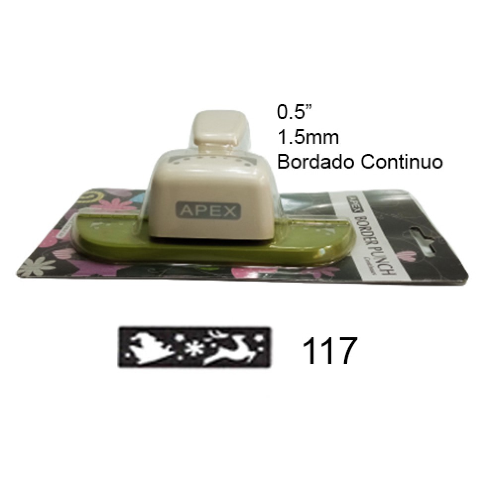 FURADOR 0.5" (1.5MM) COR: VERDE FURO: 117