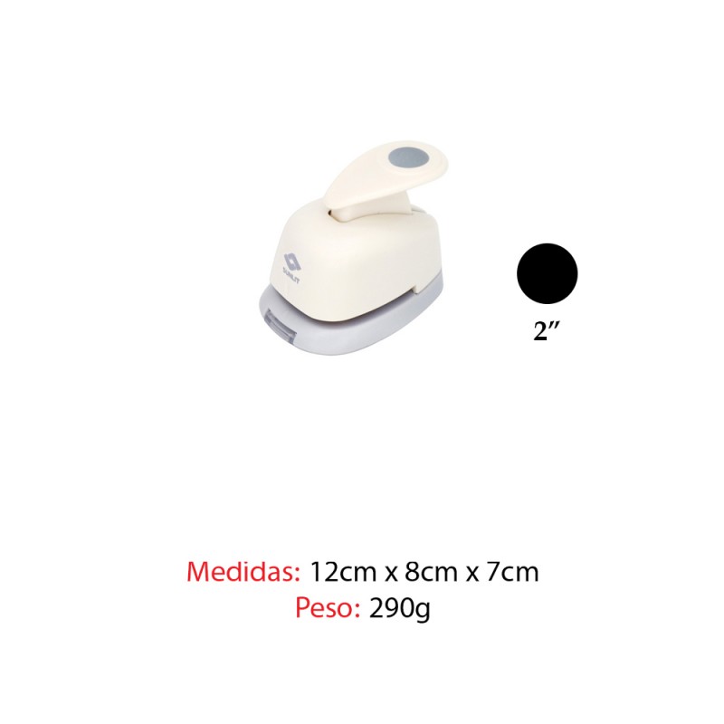 Perfurador Manual Para Papeis 2" REF: HCP-120-254 Perfurador Manual Para Papeis 2" REF: HCP-120-254