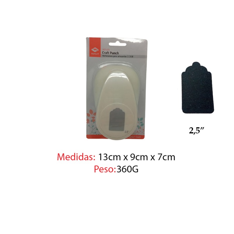 Perfurador Manual Para Papeis 2,5" REF: HCP-125-018