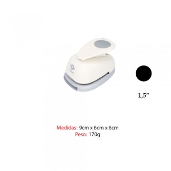Perfurador Manual Para Papeis 1,5" REF: HCP-115-292 Perfurador Manual Para Papeis 1,5" REF: HCP-115-292