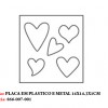 PLACA PARA CORTE. TAM: 14X1.5X15.5CM