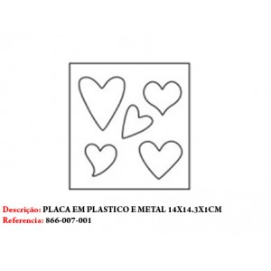 PLACA PARA CORTE. TAM: 14X1.5X15.5CM PLACA PARA CORTE. TAM: 14X1.5X15.5CM