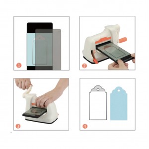 MINI MÁQUINA MANUAL PARA CORTE E EMBOSS  REF: 860-100-019 MINI MÁQUINA MANUAL PARA CORTE E EMBOSS  REF: 860-100-019