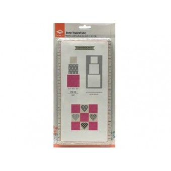 PLACA DE CORTE PARA PATCHWORK. TAM: 6/8.5/11CM