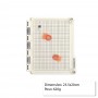 BASE DE APOIO FORMATO A5. TAM: 19.5X1.5X23.5CM REF: 830-002-001