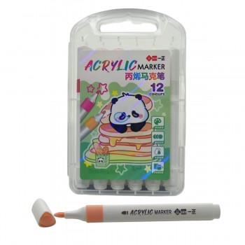 CONJUNTO DE CANETAS PARA DESENHOS ARTÍSTICOS COM 12 EM PLÁSTICO REF: APYZ3078