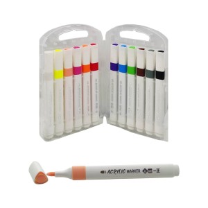 CONJUNTO DE CANETAS PARA DESENHOS ARTÍSTICOS COM 12 EM PLÁSTICO REF: APYZ3078