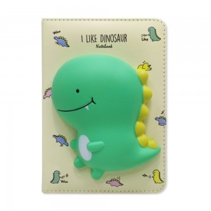 CADERNO COM CAPA SQUISHY MODELO DINOSSAURO COM 128 FOLHAS REF: APIG6036 CADERNO COM CAPA SQUISHY MODELO DINOSSAURO COM 128 FOLHAS REF: APIG6036
