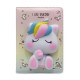 CADERNO COM CAPA SQUISHY MODELO UNICÓRNIO COM 128 FOLHAS REF: APIG6038 CADERNO COM CAPA SQUISHY MODELO UNICÓRNIO COM 128 FOLHAS REF: APIG6038