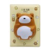 CADERNO COM CAPA SQUISHY MODELO URSO COM 128 FOLHAS REF: APIG6049 CADERNO COM CAPA SQUISHY MODELO URSO COM 128 FOLHAS REF: APIG6049