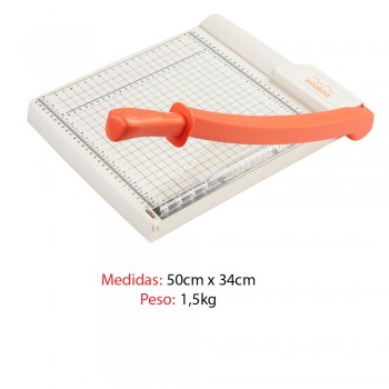 APARELHO MANUAL GUILHOTINA PARA CORTAR PAPEL REF: 560-120-000