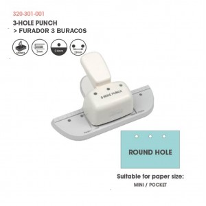 PERFURADOR MANUAL PARA PAPÉIS  REF: 320-301-001
