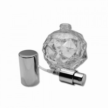 PORTA PERFUME EM VIDRO COM TAMPA 80ML REF: 2218-T-1904