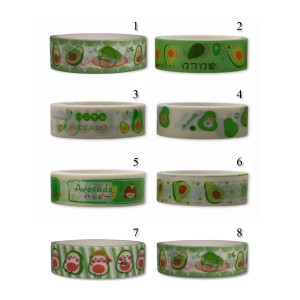 FITA ADESIVA COM CAIXINHA MODELO ABACATE 2M REF: XM-601