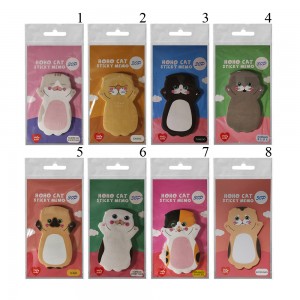 BLOCO AUTOADESIVO MODELO GATOS COM 30 FOLHAS REF: APYSD7700