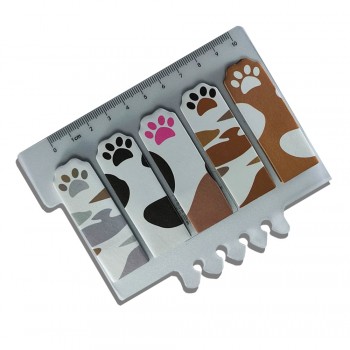 BLOCO AUTOADESIVO + RÉGUA MODELO GATOS COM 100 FOLHAS REF: REF: AP7798 BLOCO AUTOADESIVO + RÉGUA MODELO GATOS COM 100 FOLHAS REF: REF: AP7798