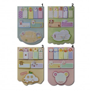 MINI BLOCO AUTOADESIVO MODELO PETS COM 160 FOLHAS  REF: APYSD7806