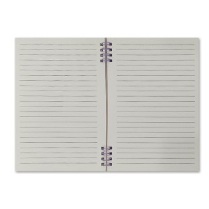 CADERNO ESPIRAL A5 PARA ANOTAÇÕES COM 80 FOLHAS REF: APPPA5080A291